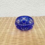 Bowl in blue crystal