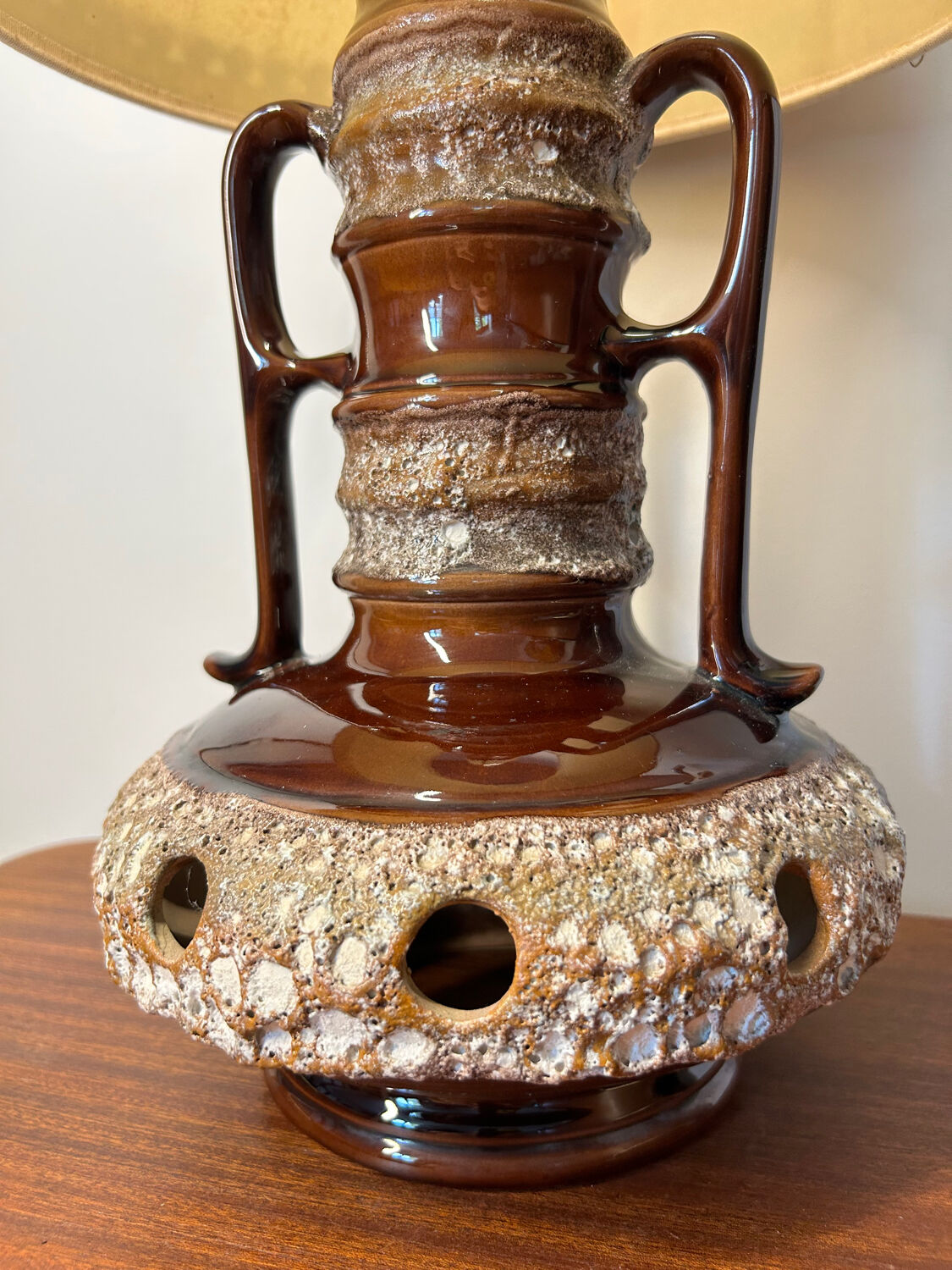 Ceramic lamp washes 60s