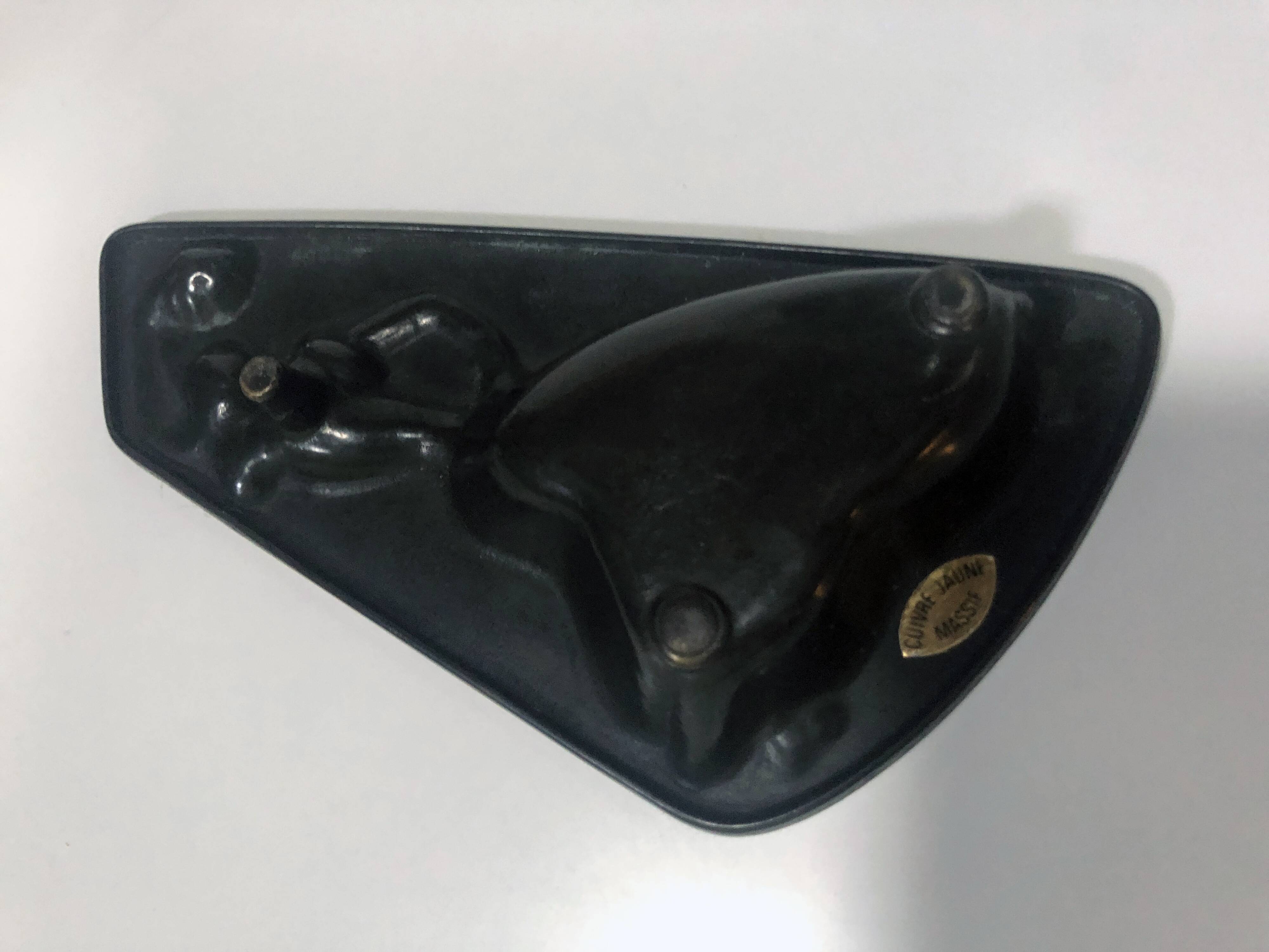 Vintage ashtray • gitanes • solid copper • max ponty • 1950-1960