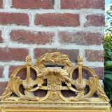 Mirror In Wood And Golden Stucco From Louis XVI XVIII Eme Century