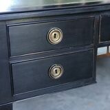 Blackened wooden lady desk