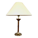 Ivory lampshade table lamp