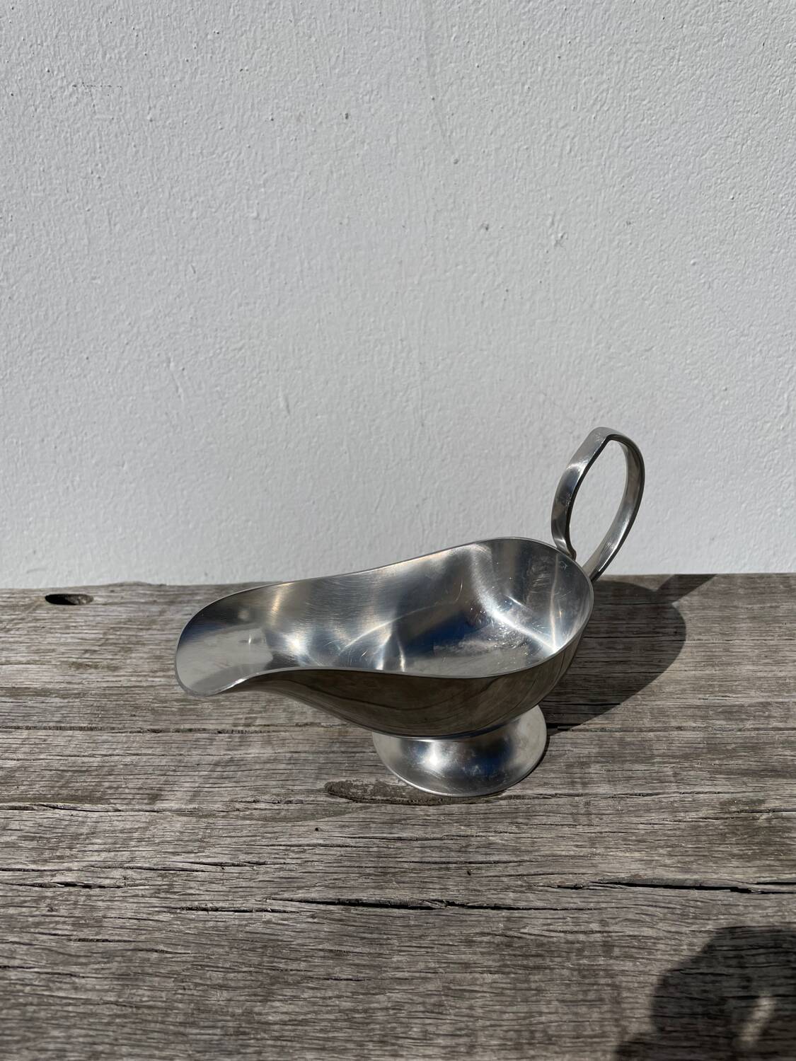 Saucière Royal BB métal argenté