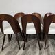 6 chaises de salle à manger par Antonin Suman