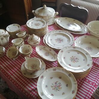 Porcelain service Old Fabrique Royale Limoges