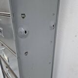 "Ronéo" metal filing cabinet with flaps, 1950s industrial
