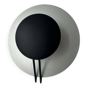 Applique vintage ronde, - gris