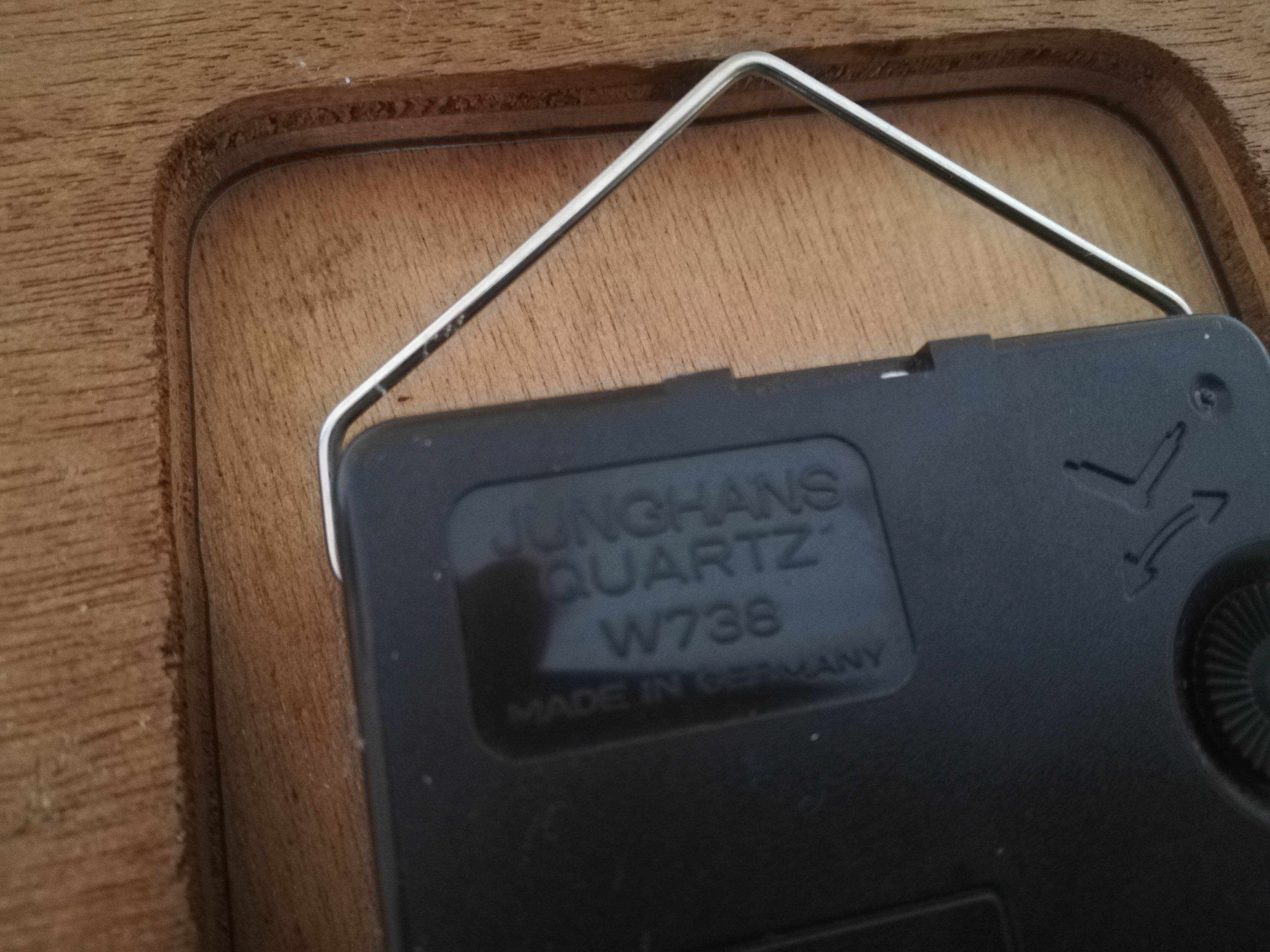 Seventies vintage formica clock