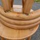 Set of 4 solid organic chairs
