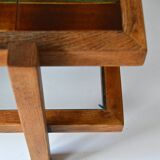 ceramic and glass coffee table