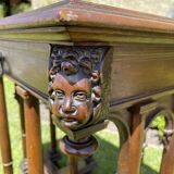 Walnut table renaissance style