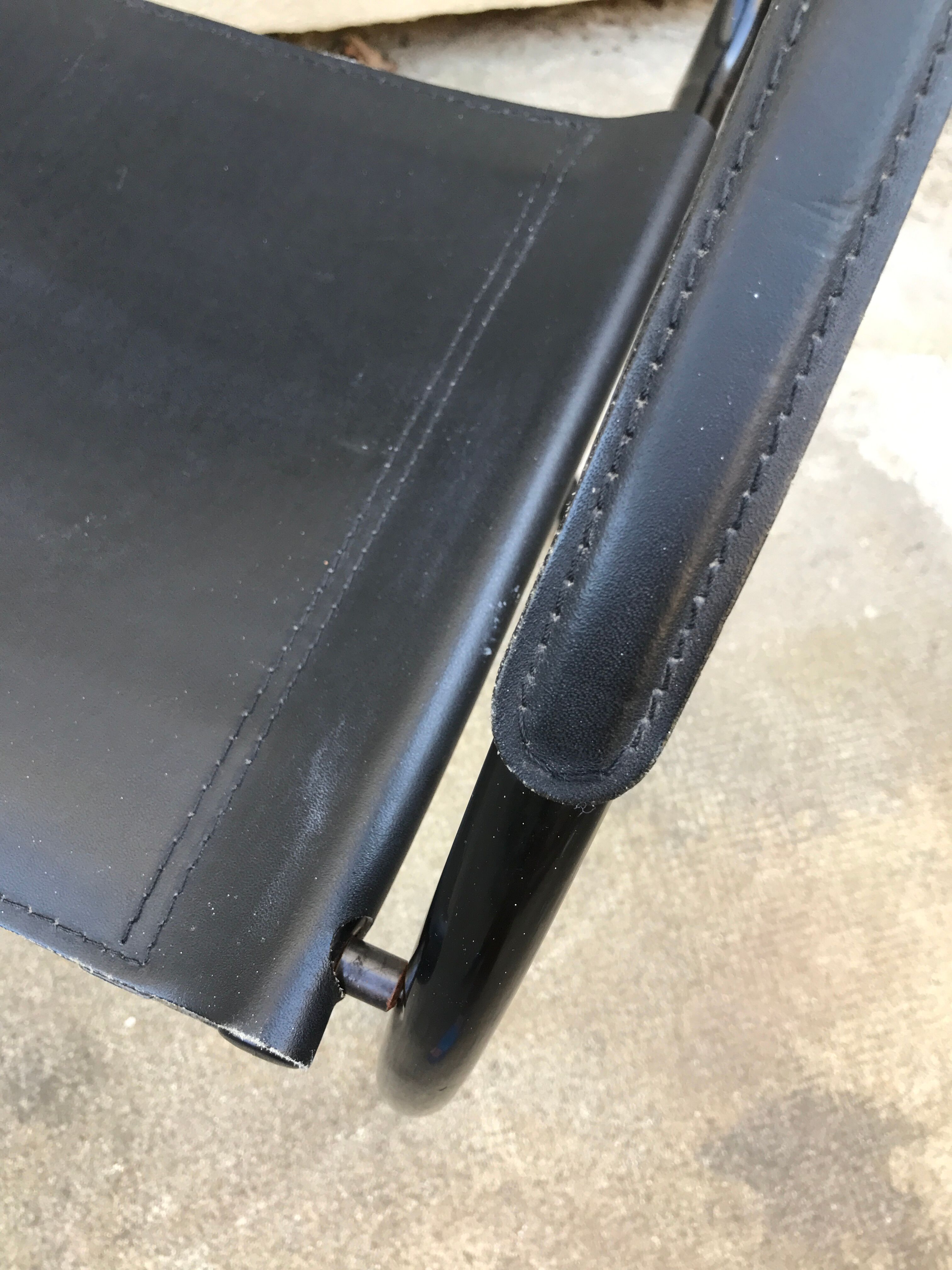 Fauteuil en cuir
