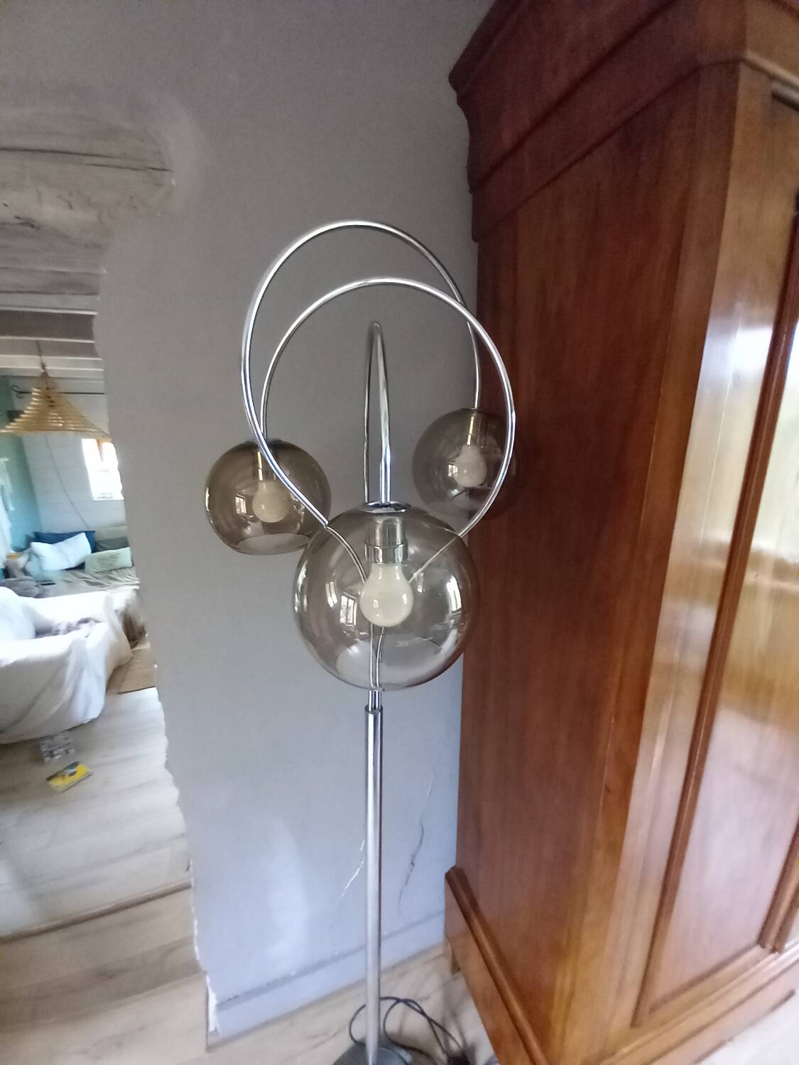 Lampadaire vintage années 60/70
