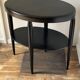 Gueridon console bois noir art déco