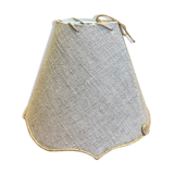 Lampshade flax festoons