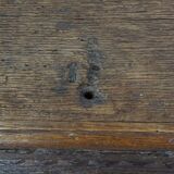 Antique 17th-Century Chest/Bench with an Original Working Lock