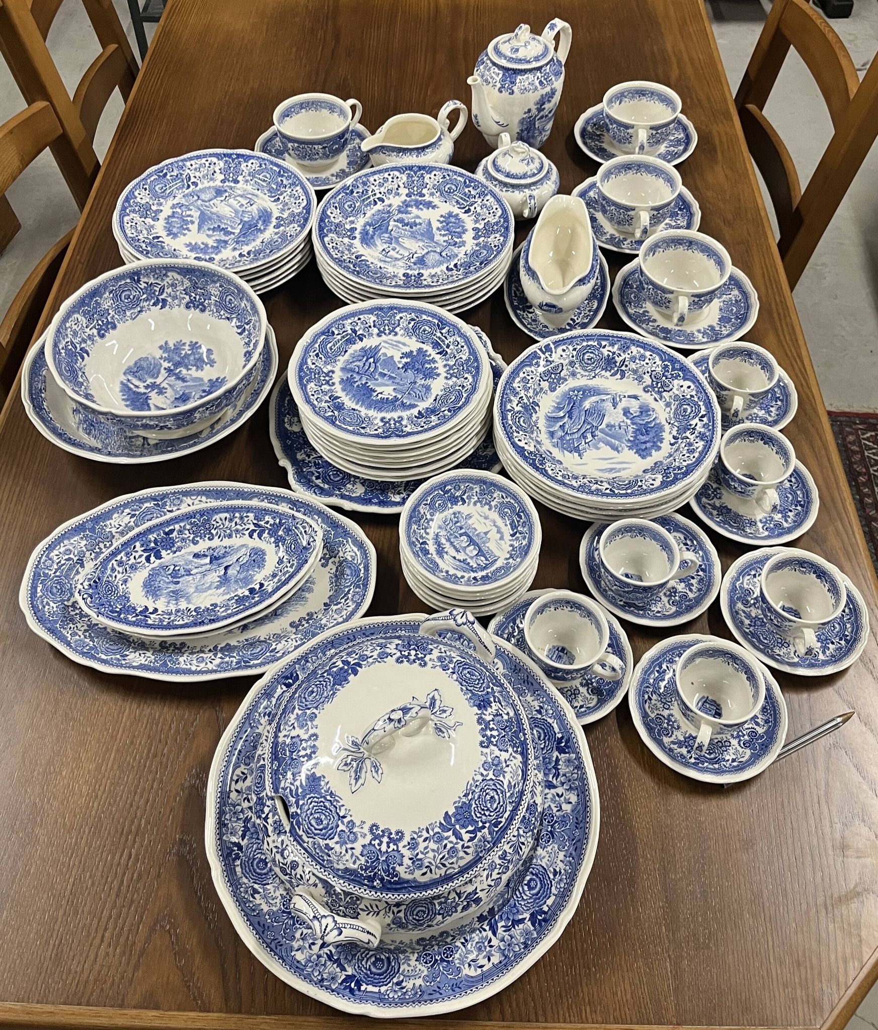 Burgenland 53-piece service from the villeroy & boch manufacture