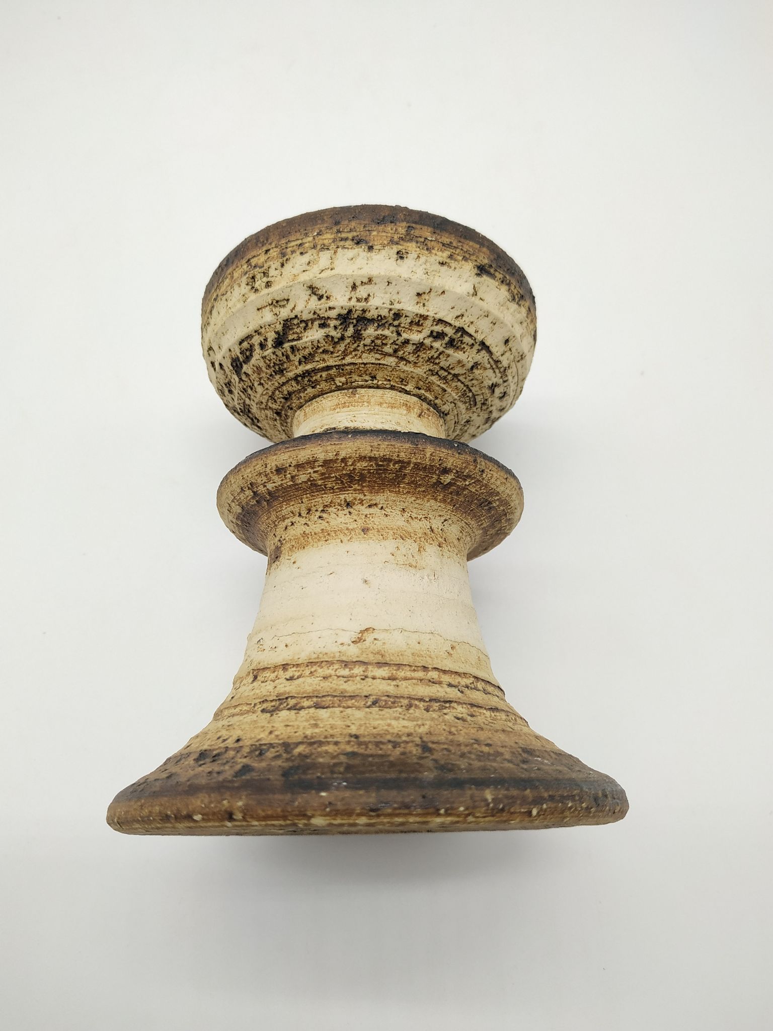 Scandinavian sandstone candle holder by Brigitte andrzejak