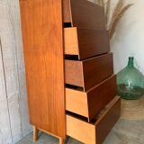 Rag picker with finned drawers
