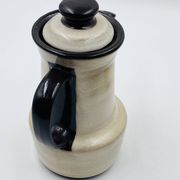 Vintage tableware service from West Germany from the 1970s.