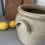 Old Digoin stoneware grease pot