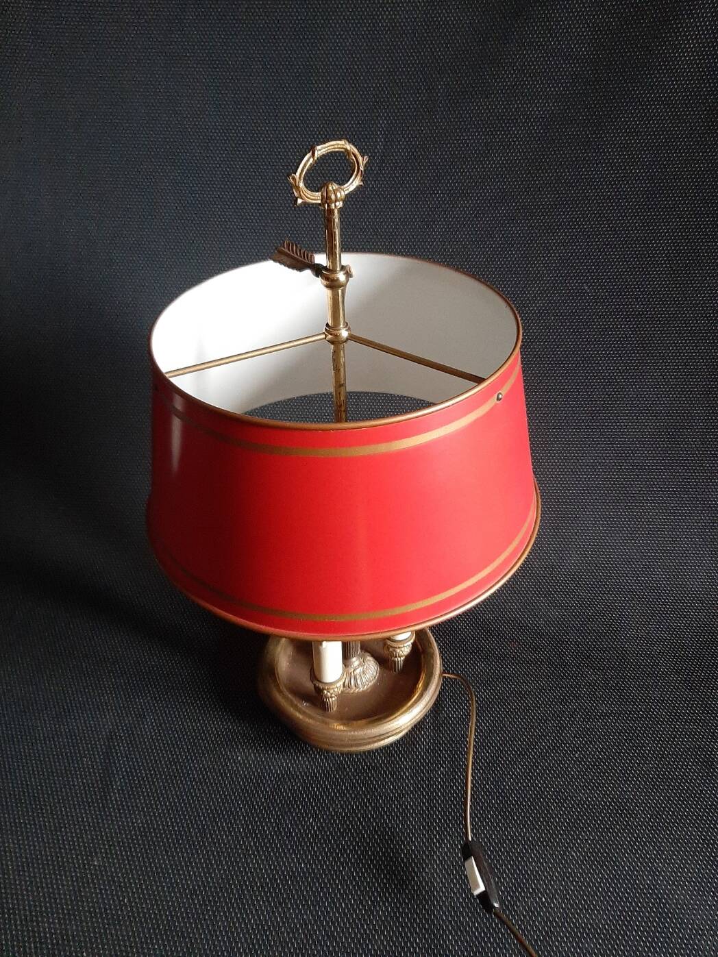 Old bouillotte lamp