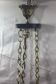 Empire chandelier with 6 lights