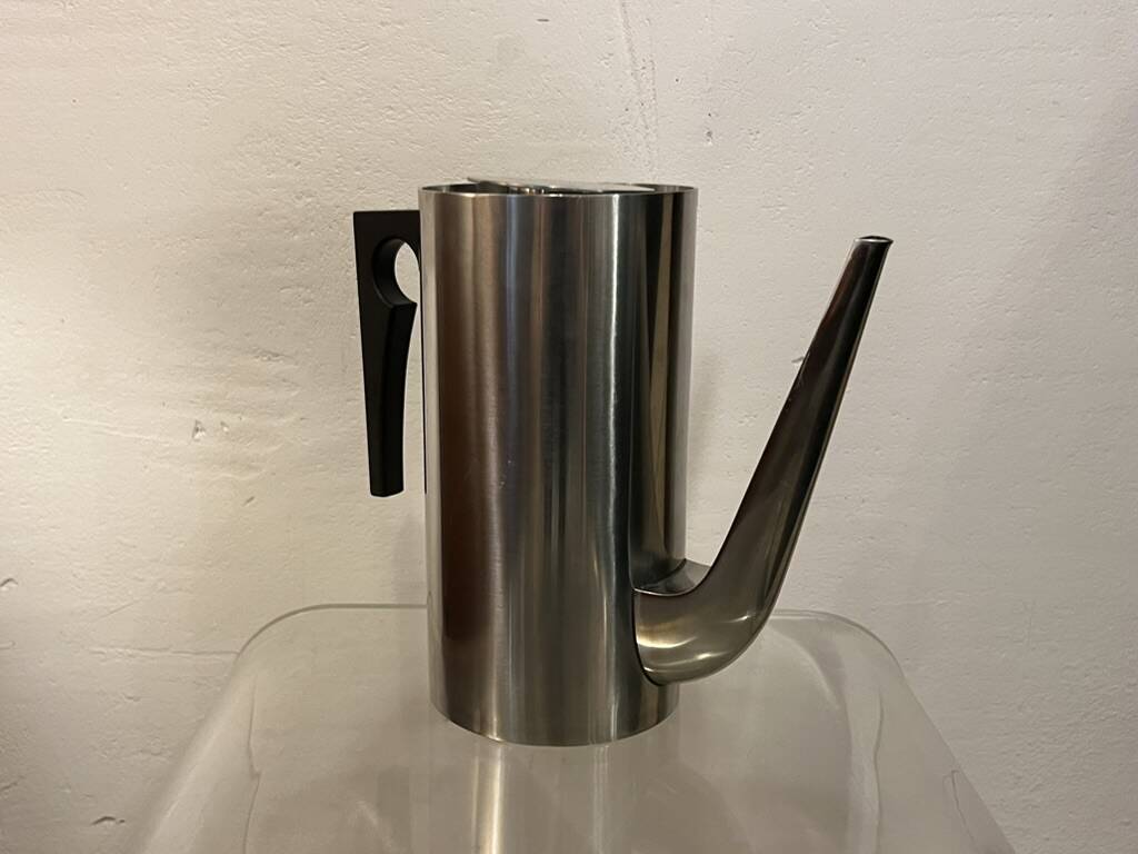 Arne Jacobsen Cylinda Jug Stelton 60s Vintage Stainless Steel