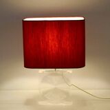 Romeo Rega lucite table lamp, 1970s