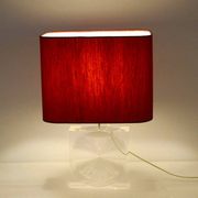 Romeo Rega lucite table lamp, 1970s