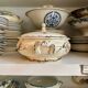 Small brown ironstone tureen by HB & Cie