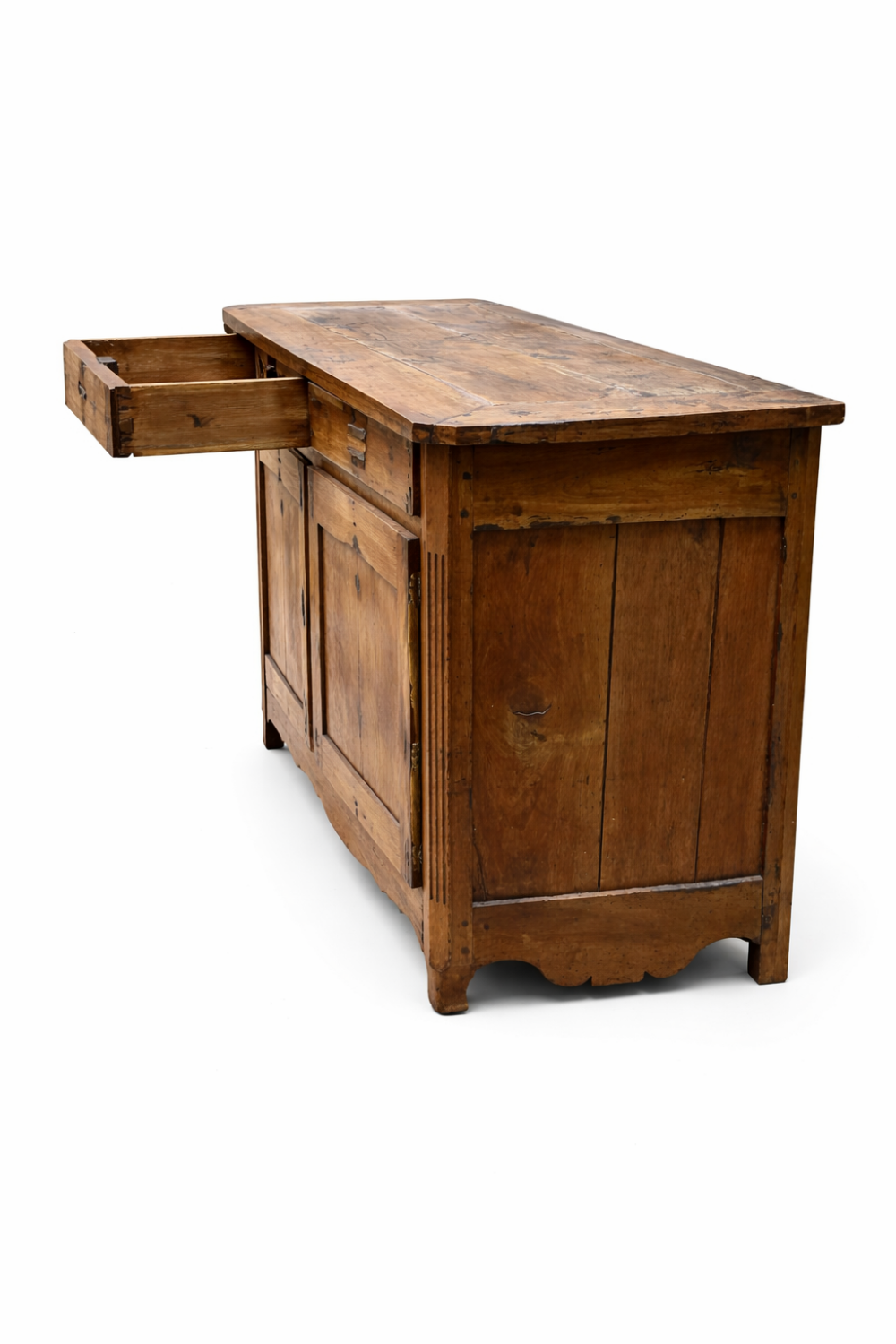 Antique solid wood chest of drawers