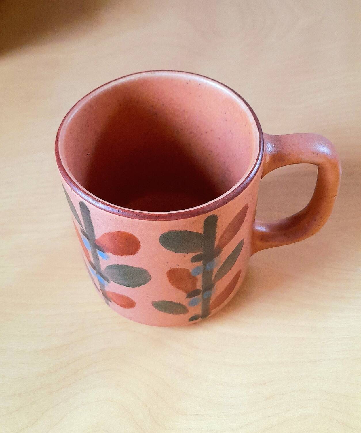 Cornean vintage stoneware mugs 60s