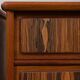 Mid-century teak bedside tables with rosewood inlays, Denmark 1960s