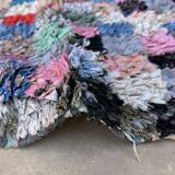 Moroccan Boucherouite Carpet - 106 x 188 cm