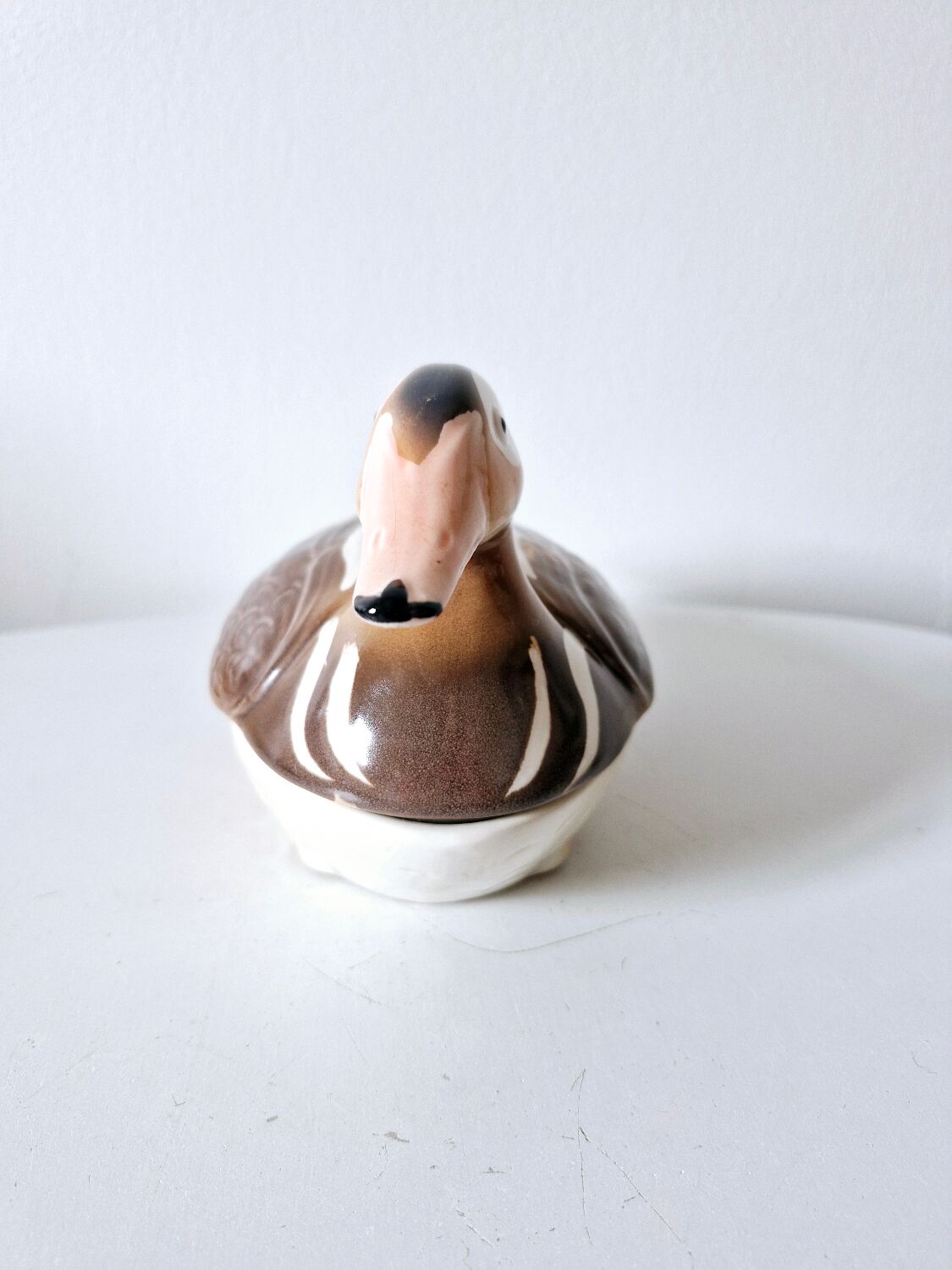 Terrine Vintage Faïence Michel Caugant Mandarin Blond France