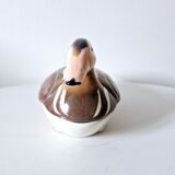 Terrine Vintage Faïence Michel Caugant Mandarin Blond France