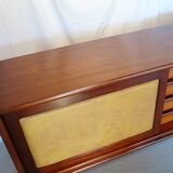 Scandinavian teak line sideboard