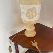 Lampe à poser en albâtre