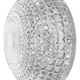 Vintage Glass Wall or Ceiling Light, 1970s