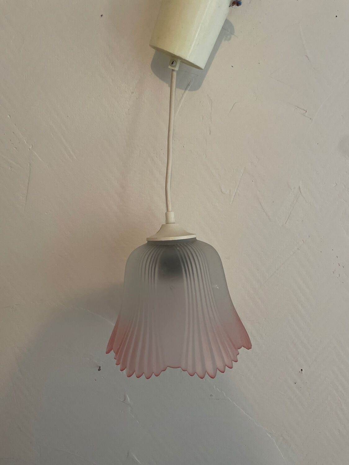 Rosé chandelier