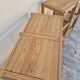 Pair of vintage pine bookshelf units in Maison Regain design from the 1970s.