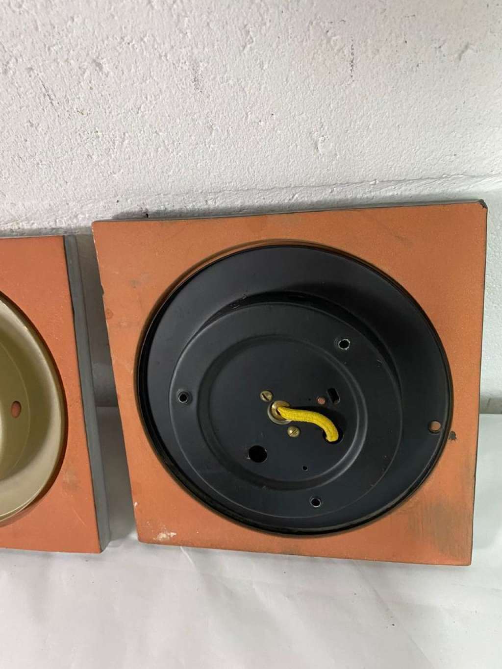 Vintage lava wall lamps