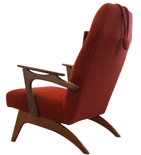 Armchair with footstool 'Vorchten'