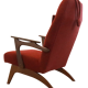 Armchair with footstool 'Vorchten'
