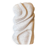 1980s Belgian sandstone sculpture