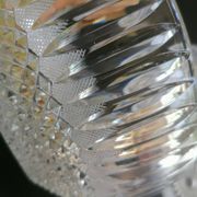Crystal fruit service with its 8 matching bowls.