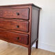 Solid wood chest of drawers