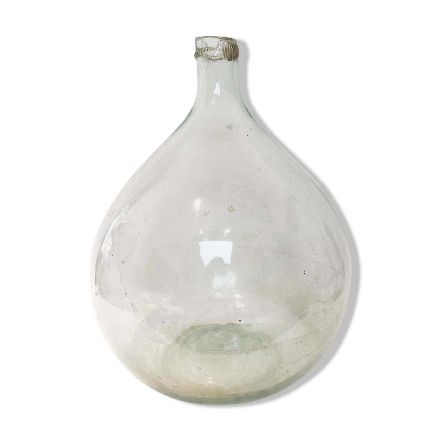 Demijohn transparante, late 19th
