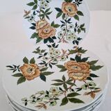 Porcelain Dinner Plates from Sologne, France
